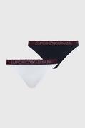 Majtki damskie - Emporio Armani Underwear figi 2-pack - miniaturka - grafika 1