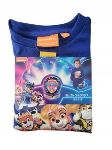 PSI PATROL BLUZA CHŁOPIĘCA nickelodeon BAWEŁNA GRANAT 110-116 cm - Bluzy dla chłopców - miniaturka - grafika 1