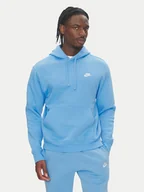 Bluzy męskie - Nike Bluza BV2654 Niebieski Regular Fit - miniaturka - grafika 1