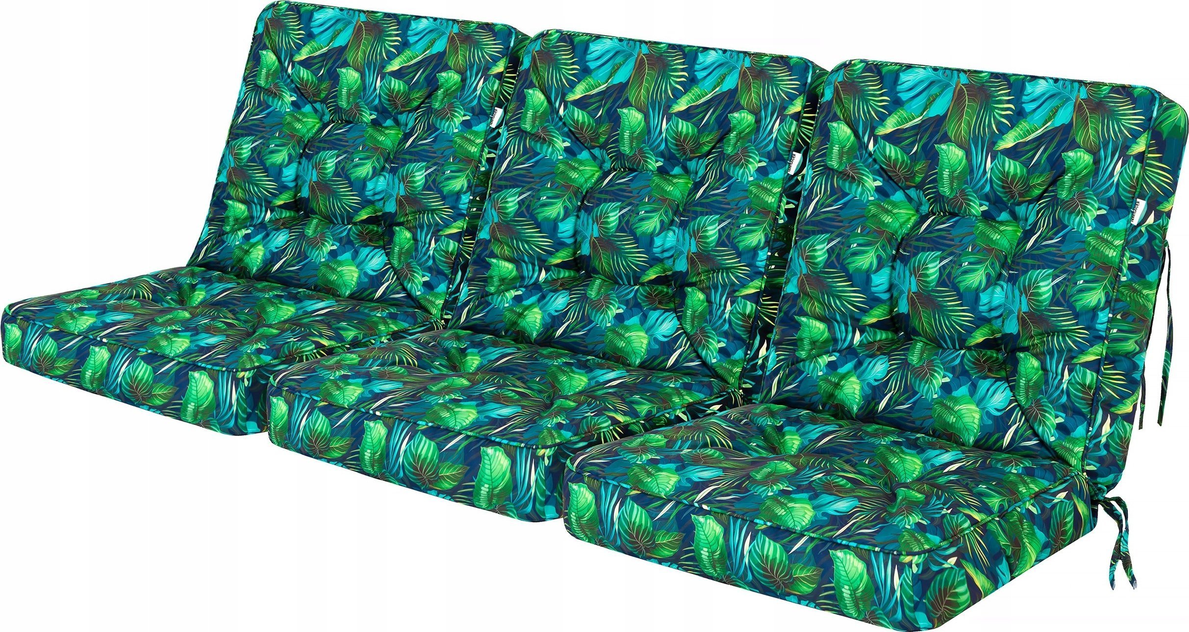 Hobbygarden 3x50 cm PODUSZKA VENUS 3D NIEBIESKIE LIŚCIE