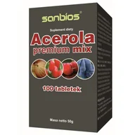 Suplementy naturalne - SANBIOS SANBIOS Acerola premium mix 100 tabl. 21SANACEPT - miniaturka - grafika 1