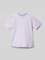 Koszulki dla chłopców - T-shirt z nadrukiem z logo model ‘STAR’ - miniaturka - grafika 1