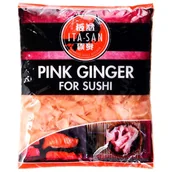 Kuchnie świata - Ita-San - Imbir marynowany różowy, z substancjami słodzącymi - miniaturka - grafika 1
