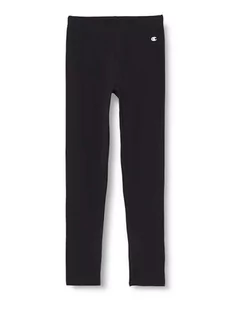 Champion Legacy Color Punch G-Cotton-Lycra Legginsy Dziewczyny i Dziewczyny, Czarny, 15-16 lat - Legginsy - miniaturka - grafika 1