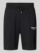 Spodnie sportowe męskie - Szorty z dzianiny dresowej z tunelem model ‘ESTERBRO’ - miniaturka - grafika 1