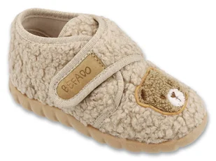 Kapcie dziecięce beżowe Befado 465P220 dziewczęce do przedszkola na rzep-24 - Buty dla dziewczynek Kapcie dziecięce beżowe Befado 465P220 dziewczęce do przedszkola na rzep-24 - Buty dla dziewczynek - miniaturka - grafika 1