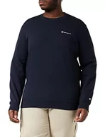 Bluzy męskie - Champion Legacy Classic Small Logo Crewneck Bluza męska, granatowy, XXL - miniaturka - grafika 1