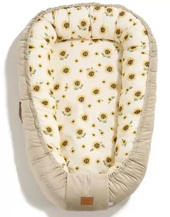 Kokon Niemowlęcy Gniazdo Dwustronny Best Nest Velvet Sunlover 110X70 La Millou - Kokony niemowlęce - miniaturka - grafika 1