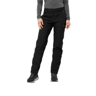 Spodnie narciarskie - Damskie spodnie wodoodporne Jack Wolfskin PARANA PANTS W black - 36 - miniaturka - grafika 1