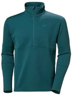 Odzież trekkingowa męska - Helly Hansen Bluza polarowa "Evolved Air" w kolorze morskim - miniaturka - grafika 1