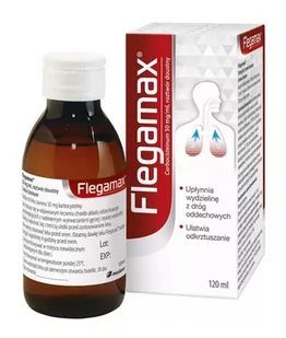 Medana PHARM Flegamax 50 mg/ml roztwór doustny 120 ml - Przeziębienie i grypa - miniaturka - grafika 1
