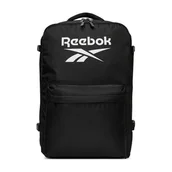 Plecaki - Reebok Plecak RBK-015-CCC-06 Czarny - miniaturka - grafika 1