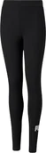 Legginsy - Puma Legginsy dla dzieci Puma ESS Logo Leggings czarne 587035 01 128cm - miniaturka - grafika 1
