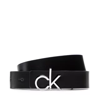 Paski - Calvin Klein Pasek Damski Re-Lock Rev Belt 30mm K60K608781 01J - grafika 1