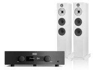 Zestawy stereo - Hegel H190v (czarny) + 603 S3 (biały) - miniaturka - grafika 1