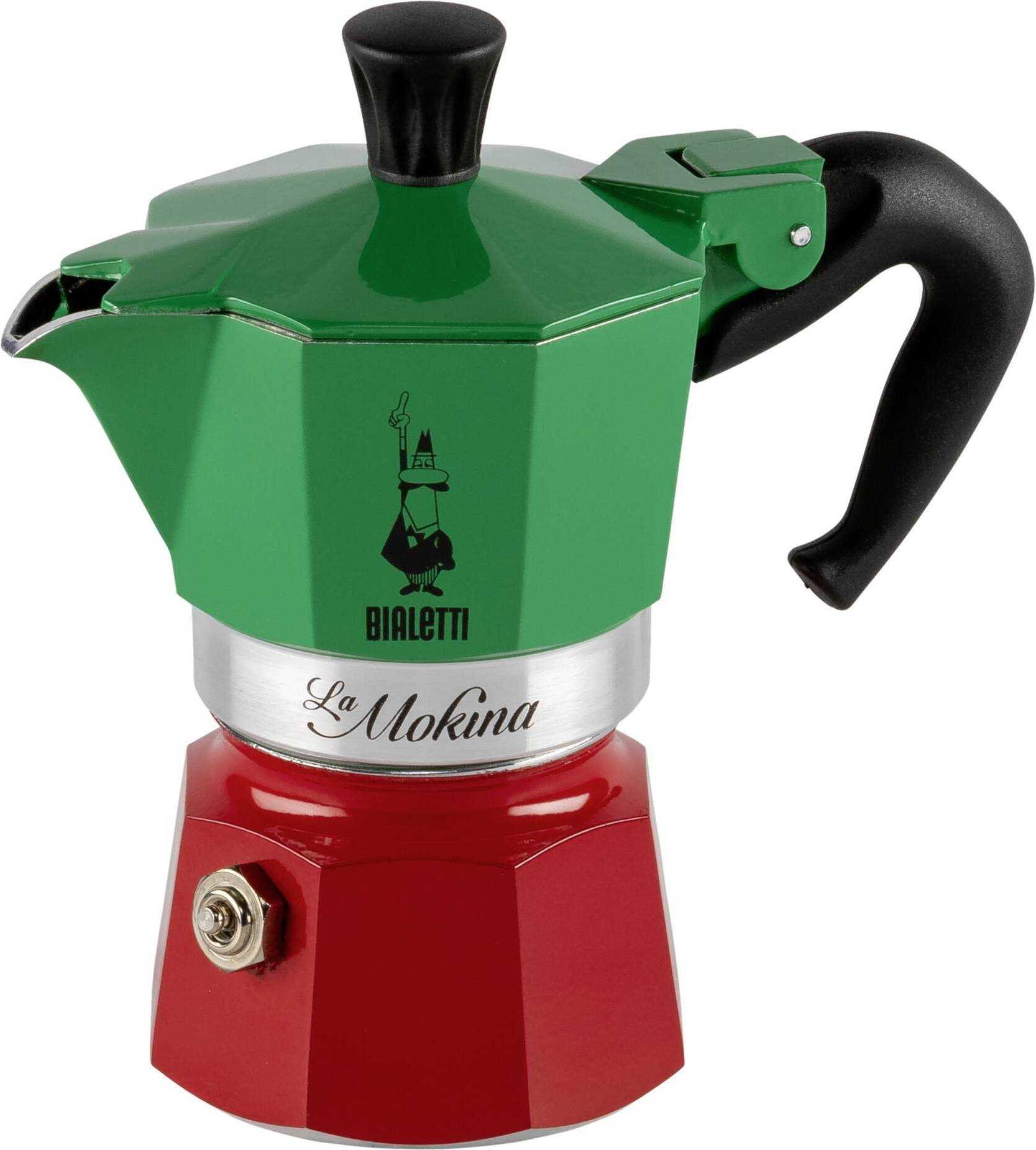 Bialetti La Mokina Italia - Ekspres do kawy - 12,5 x 7 x 12 cm - 40 ml