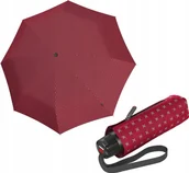 Parasole - Parasol składany ręczny Knirps X1 Mini 2Cross Czerwony - miniaturka - grafika 1
