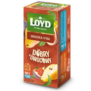 Ekspresowa Herbata Owocowa Loyd Gruszka Figa 50g Dobry&Owocowy - Herbata - miniaturka - grafika 1