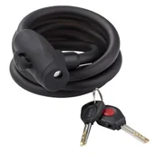 Akcesoria rowerowe - Kellys BICYCLES KLS Recoil Cable Lock 1500mm 8585019339232 - miniaturka - grafika 1