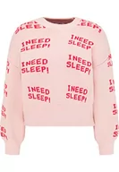 Swetry damskie - swirlie Damski sweter z dzianiny 77134075, różowo-czerwony, XL/XXL, różowy/czerwony, XL-XXL - miniaturka - grafika 1