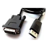 Adaptery i przejściówki - Unitek Kabel adapter Y-5118BA Displayport - DVI-D M/M 1,8m - miniaturka - grafika 1