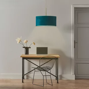 LYSNE Nowoczesny zwis SINTRA VELVET fi 40 cm kolor zieleń butelkowa 14531V/8 kolor zieleń butelkowa - Lampy sufitowe - miniaturka - grafika 4