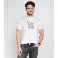 Koszulki męskie - Armani Exchange T-shirt | Regular Fit - miniaturka - grafika 1