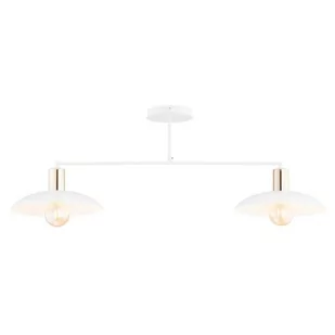 Spirit lampa sufitowa 2xE27 biała/złota 1321/2 - Lampy sufitowe - miniaturka - grafika 1