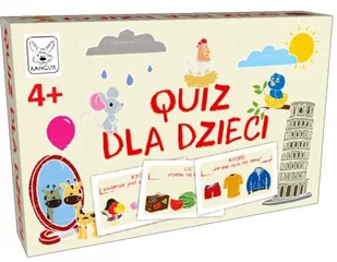 Kangur Quiz dla dzieci - Gry planszowe - miniaturka - grafika 1