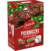 Ciasta i półprodukty do ciast - Delecta Pierniczki korzenne + foremki Zestaw 2 x 350 g - miniaturka - grafika 1