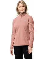 Bluzy damskie - Jack Wolfskin Bluza polarowa "Taunus" w kolorze jasnoróżowym - miniaturka - grafika 1