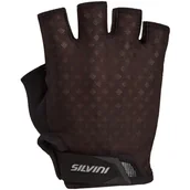 Rękawiczki rowerowe - Rękawiczki Rowerowe Męskie SILVINI Gloves Orso MA1639 czarne - miniaturka - grafika 1