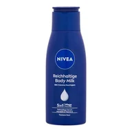 Balsamy i kremy do ciała - Nivea Body Milk Rich Nourishing mleczko do ciała 75 ml dla kobiet - miniaturka - grafika 1