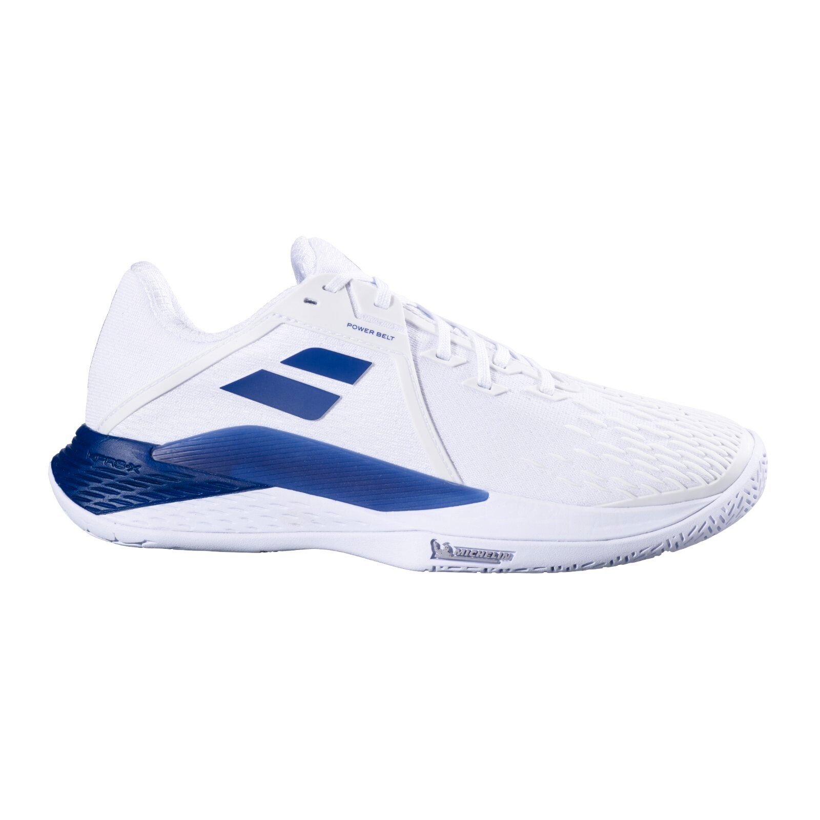 Męskie buty tenisowe Babolat Propulse Fury 3 AC M White/Dark Blue EUR 42