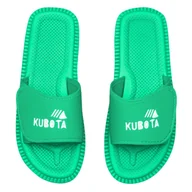 Klapki i japonki damskie - Kubota klapki damskie Rzep Pastelowo Zielone rozmiar 38 - miniaturka - grafika 1