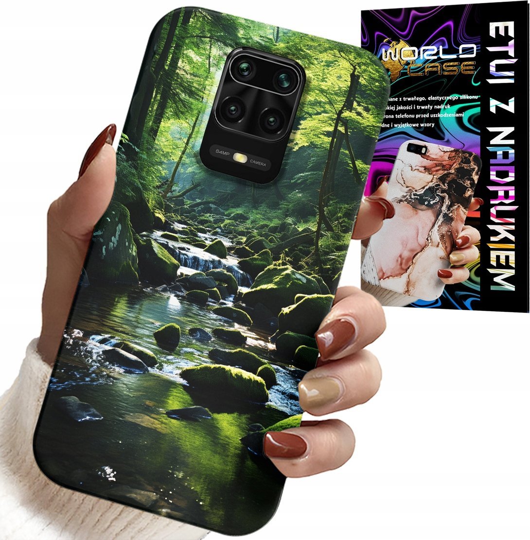 ETUI DO XIAOMI NOTE 9 PRO / 9S - LAS RZEKA STRUMIEŃ PRZYRODA WIDOKI