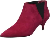 Botki damskie - Aldo Damskie botki Vallucci, Czerwony - Red Bordo Różne 42-36 EU - miniaturka - grafika 1