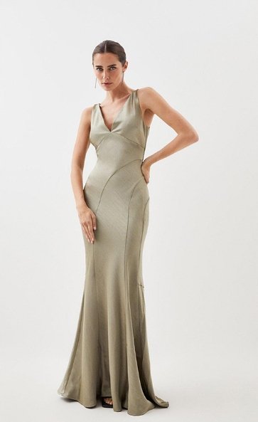 Karen Millen Sukienka Dla Niskich Maxi 38 1Y1T