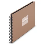 Albumy fotograficzne - Album HAMA Fine Art Czarne kartki Brązowy (50 stron) - miniaturka - grafika 1