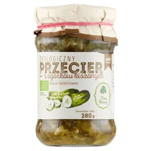 Dary Natury PRZECIER Z OGÓRKÓW KISZONYCH BIO 280 g - - Zdrowa żywność - miniaturka - grafika 1