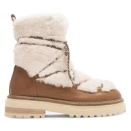 Śniegowce damskie - Śniegowce Badura STARK-02W4-013 Brązowy - miniaturka - grafika 1