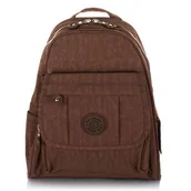 Plecaki - Plecak damski Bag Street SP-10-BR brązowy - miniaturka - grafika 1