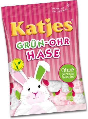 Żelki Katjes Zajączki dla Wegetarian z Niemiec