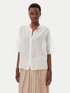 Koszule damskie - ViCOLO Koszula TD0648 Biały Loose Fit - miniaturka - grafika 1