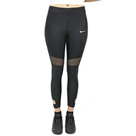 Spodnie damskie - Damskie spodnie Nike W Nk Speed Tght 7_8 Sd Black/Black/Black/Reflective S XL - miniaturka - grafika 1