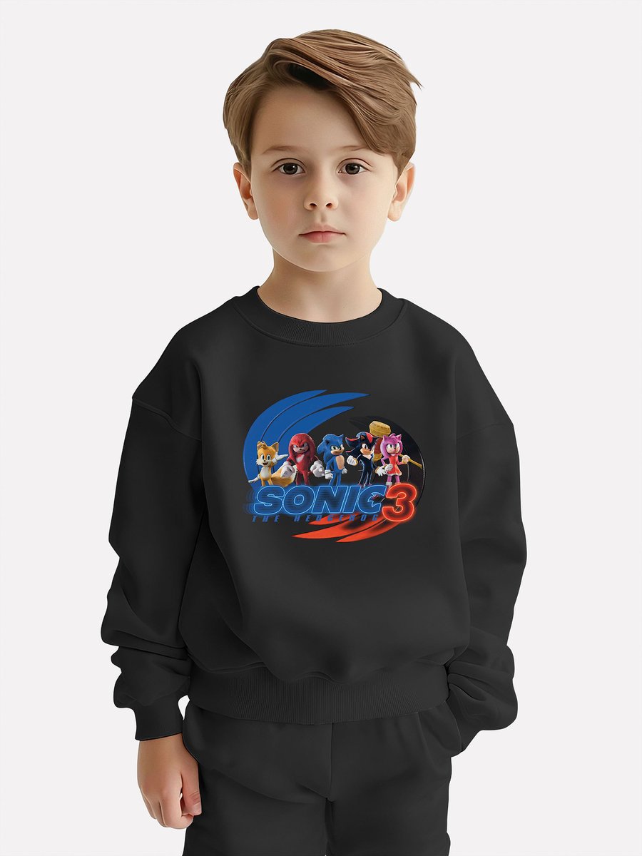 BLUZA DZIECIĘCA SONIC 3 146-152 MŁODZIEŻOWA WZORY PREZENT JAKOŚĆ