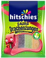 Żelki - HITSCHIES ŻELKI KWAŚNE JĘZYKI 125G - miniaturka - grafika 1
