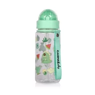 Butelki dla niemowląt - Butelka tritanowa dla dzieci Casno WILLY 400 ml zielona - miniaturka - grafika 1