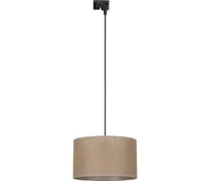 Lampy sufitowe - Żyrandol na łańcuchu do systemu szynowego TRACER 1xE27/15W/230V śr. 38 cm czarny/brązowy - miniaturka - grafika 1