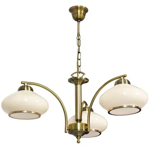 ActiveJet Lampa sufitowa AJE-RITA 3P E27 3x40W Patyna - Lampy sufitowe - miniaturka - grafika 1